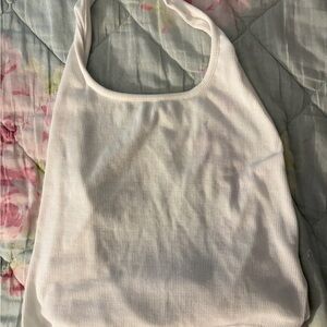 Elegant White Sleeveless Top